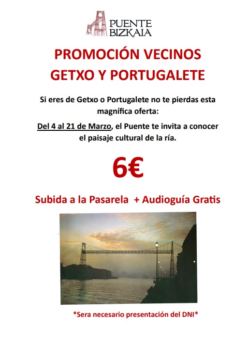 promocion getxo portugalete puente colgante