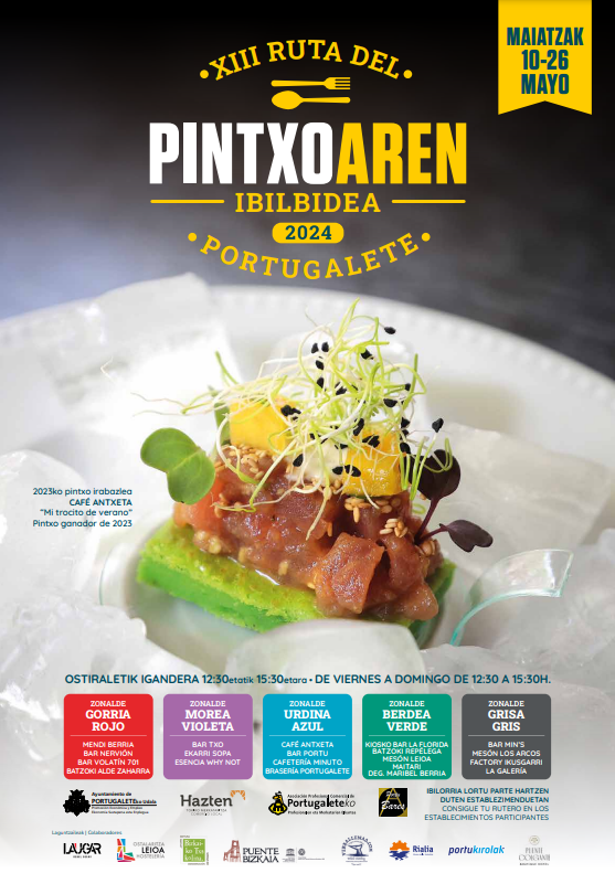 ruta de pintxos portugalete 2024