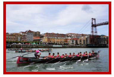 Regatas de Verano Bajo el Puente Bizkaia