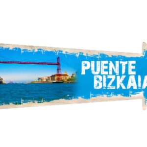 flecha madera entero puente bizkaia