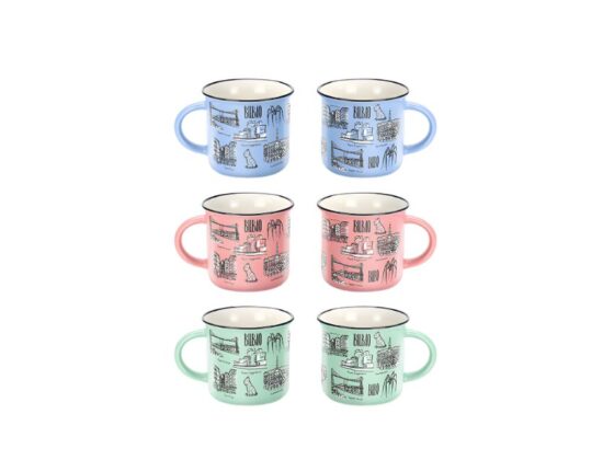 taza colores puente bizkaia
