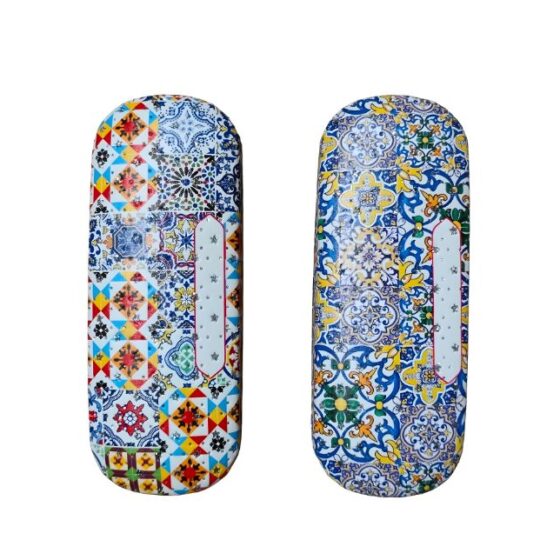 funda gafas con brillos