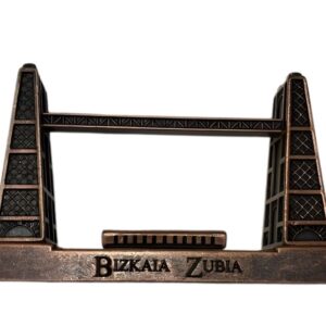 mini monumento puente bizkaia