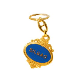 llavero placa bilbao