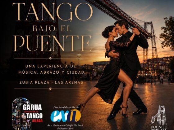 tango en el puente bizkaia