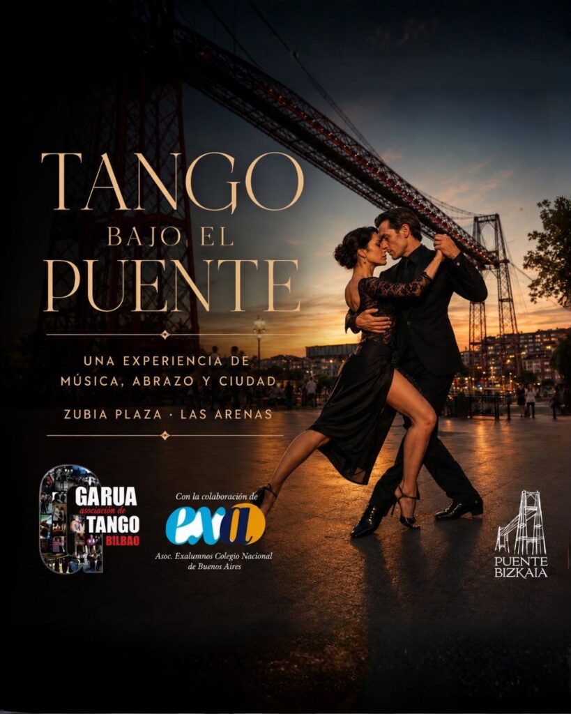 tango en el puente bizkaia