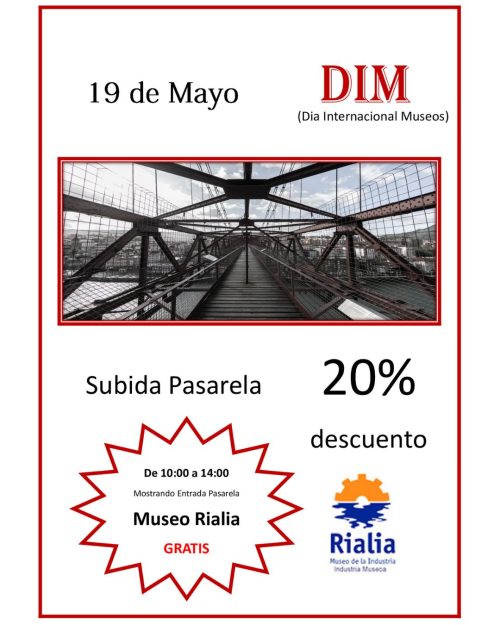 Descuento pasarela puente bizkaia
