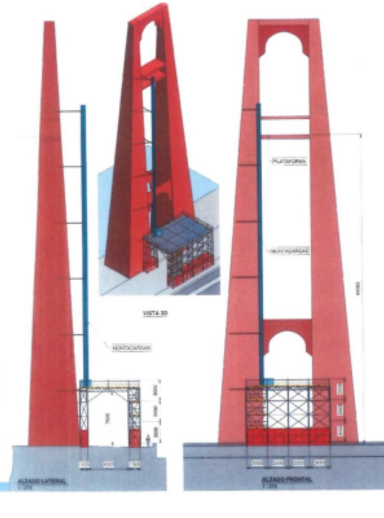 REVISION MENSULAS VIGAS CARRILERAS puente colgante