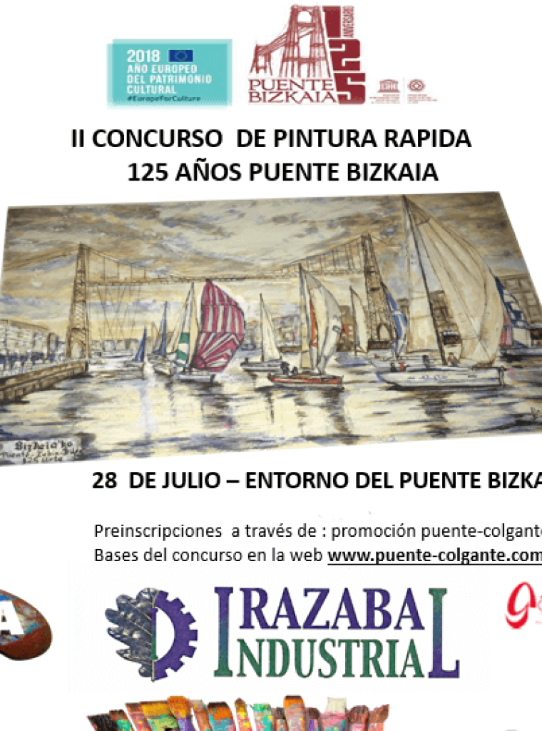 concurso pintura puente bizkaia