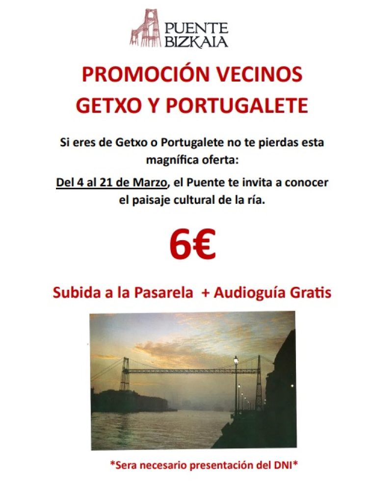 promocion getxo portugalete puente colgante